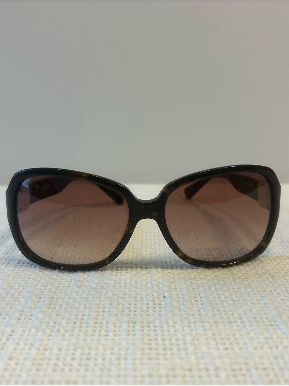 Coach Women's S2020 Tortoiseshell Sunglasses with Brown Gradient Lenses
